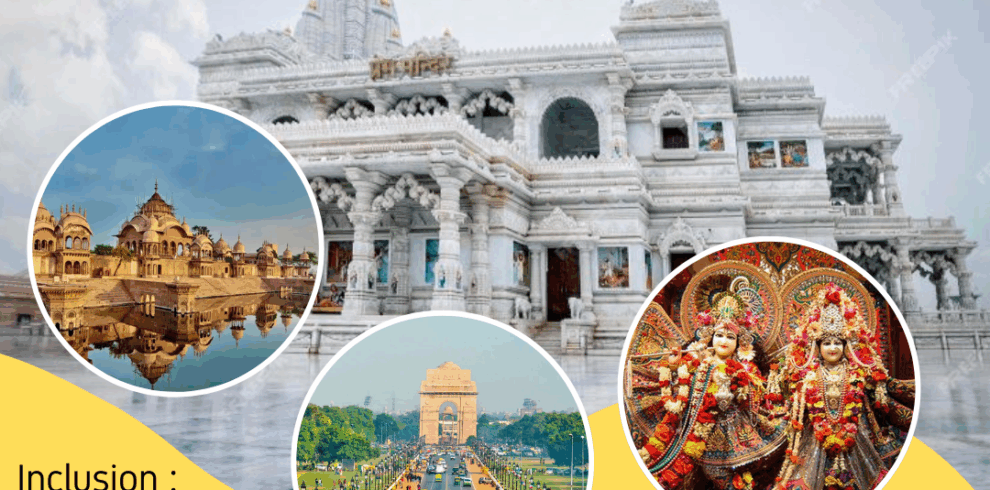 Delhi - Agra, Mathura, Vrindavan Tour